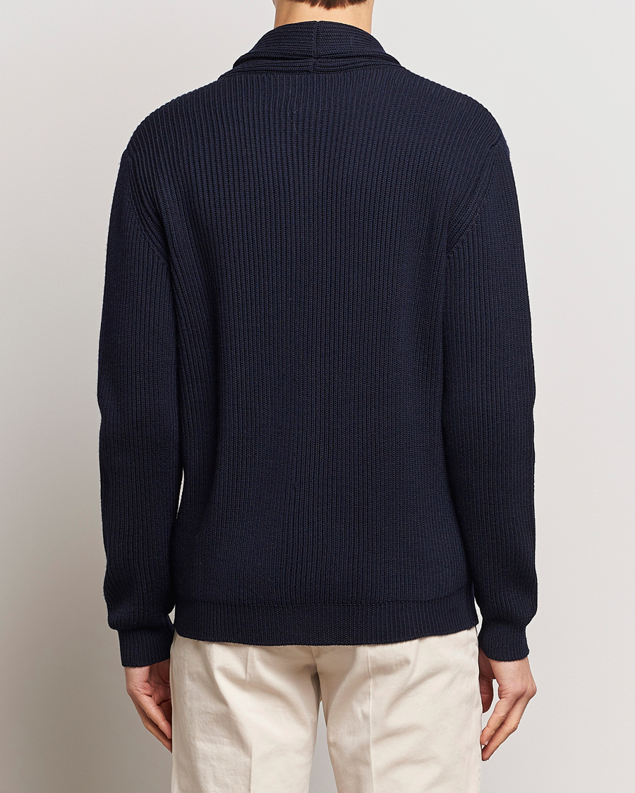 Herre | Gensere | Altea | Shawl Collar Cardigan Navy