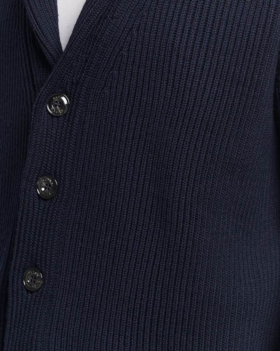 Herre | Gensere | Altea | Shawl Collar Cardigan Navy