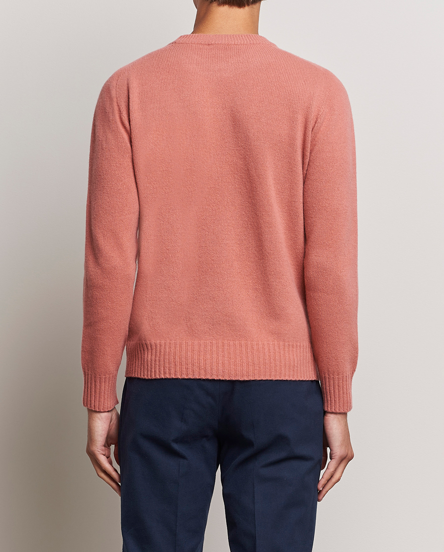 Herre | Gensere | Altea | Wool/Cashmere Crew Neck Pullover Rosa