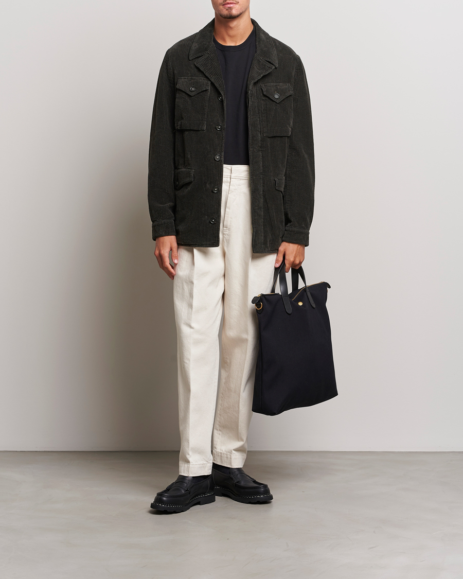 Herre | Jakker | Massimo Alba | Velvet Corduroy Field Jacket Carob