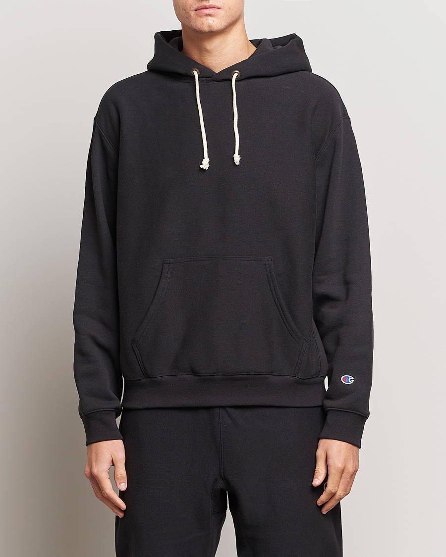 Herre | Hettegensere | Champion | Reverse Weave Soft Fleece Hoodie Black Beauty