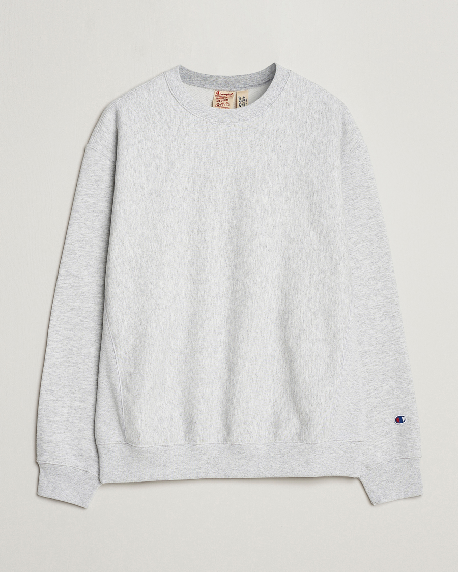 Herre | Gensere | Champion | Reverse Weave Soft Fleece Sweatshirt Grey Melange