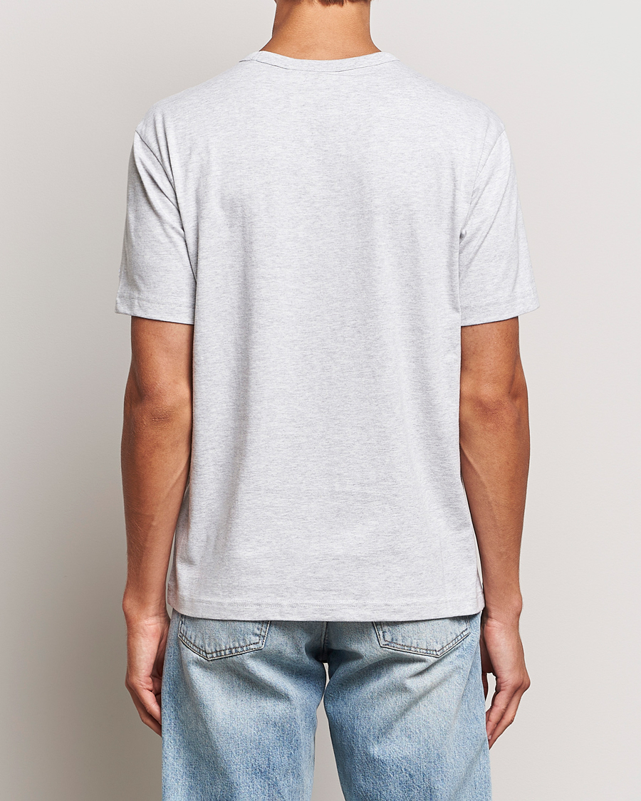Herre | T-Shirts | Champion | Jersey Crew Neck T-shirt Grey Melange