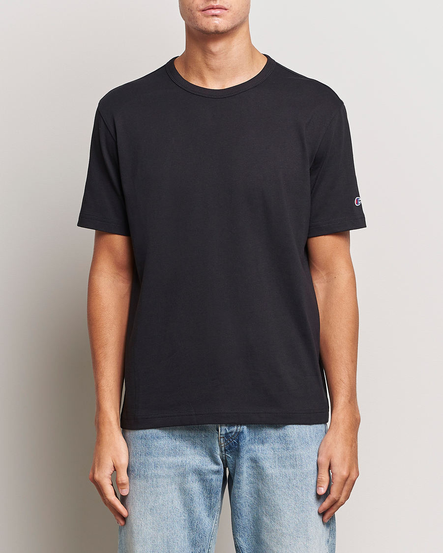 Herr | Champion | Champion | Jersey Crew Neck T-shirt Black Beauty