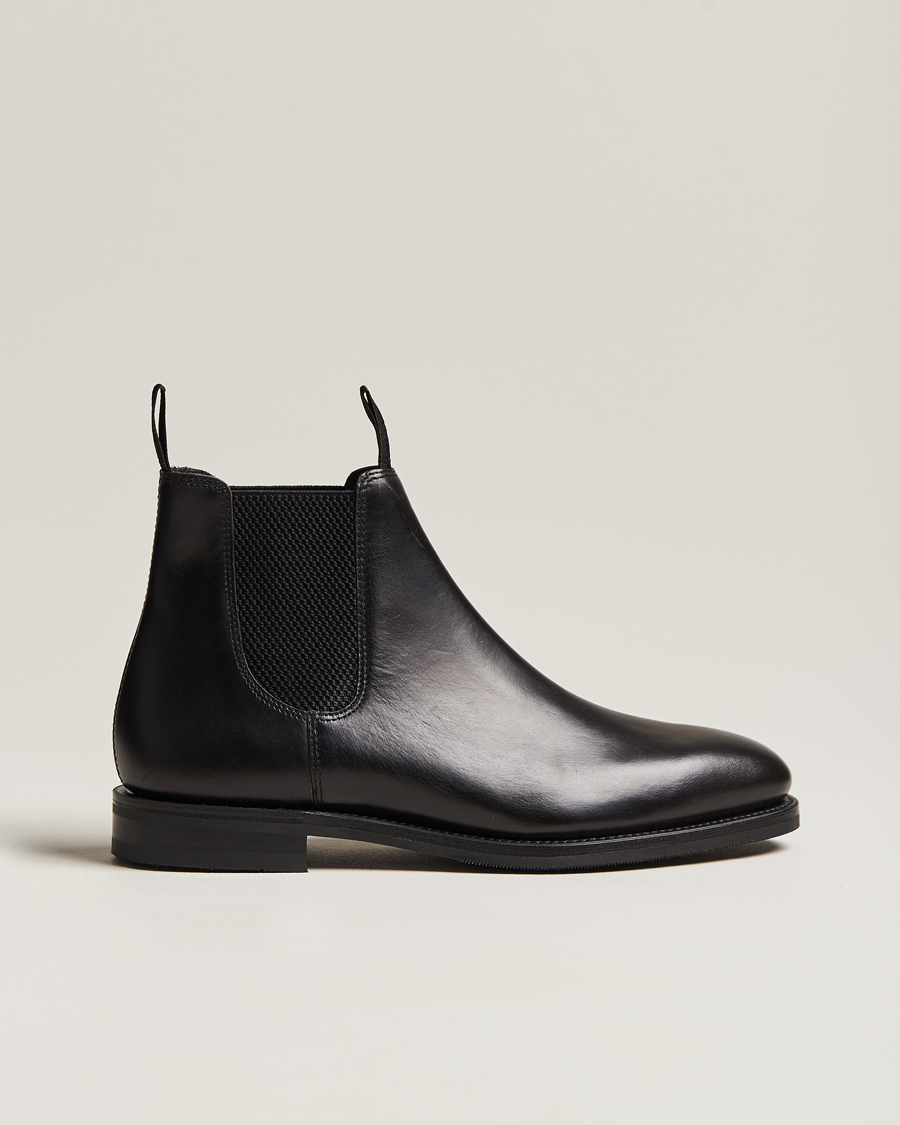 Herre | Støvler | Loake 1880 | Emsworth Chelsea Boot Black Leather