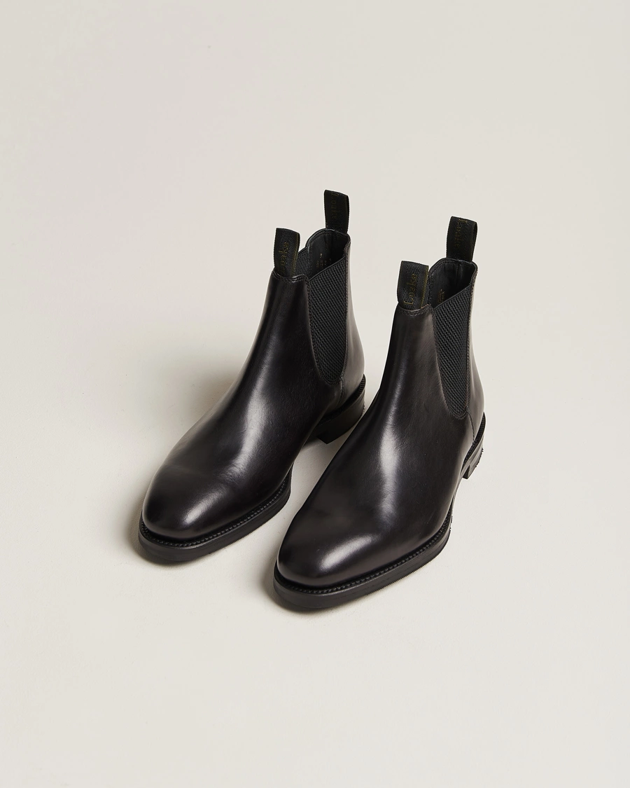 Herre | Business & Beyond | Loake 1880 | Emsworth Chelsea Boot Black Leather
