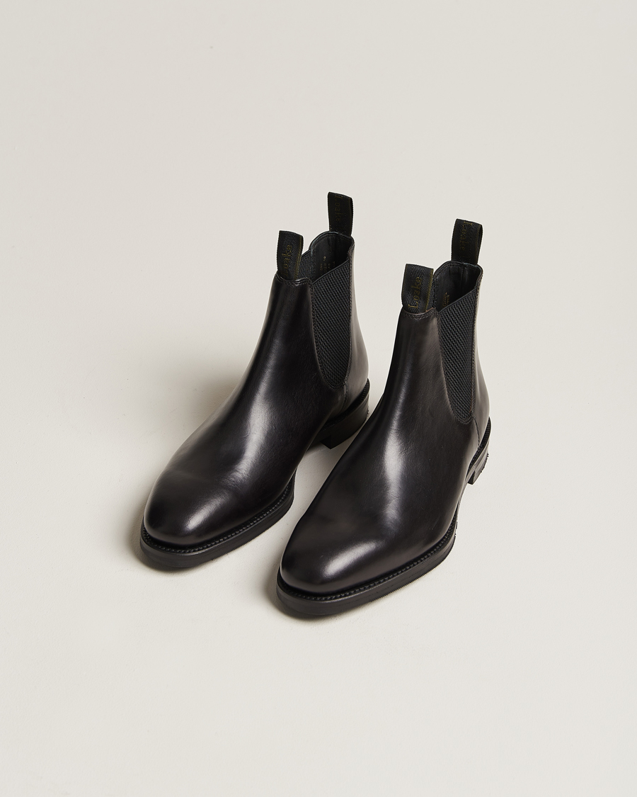 Herre | Avdelinger | Loake 1880 | Emsworth Chelsea Boot Black Leather