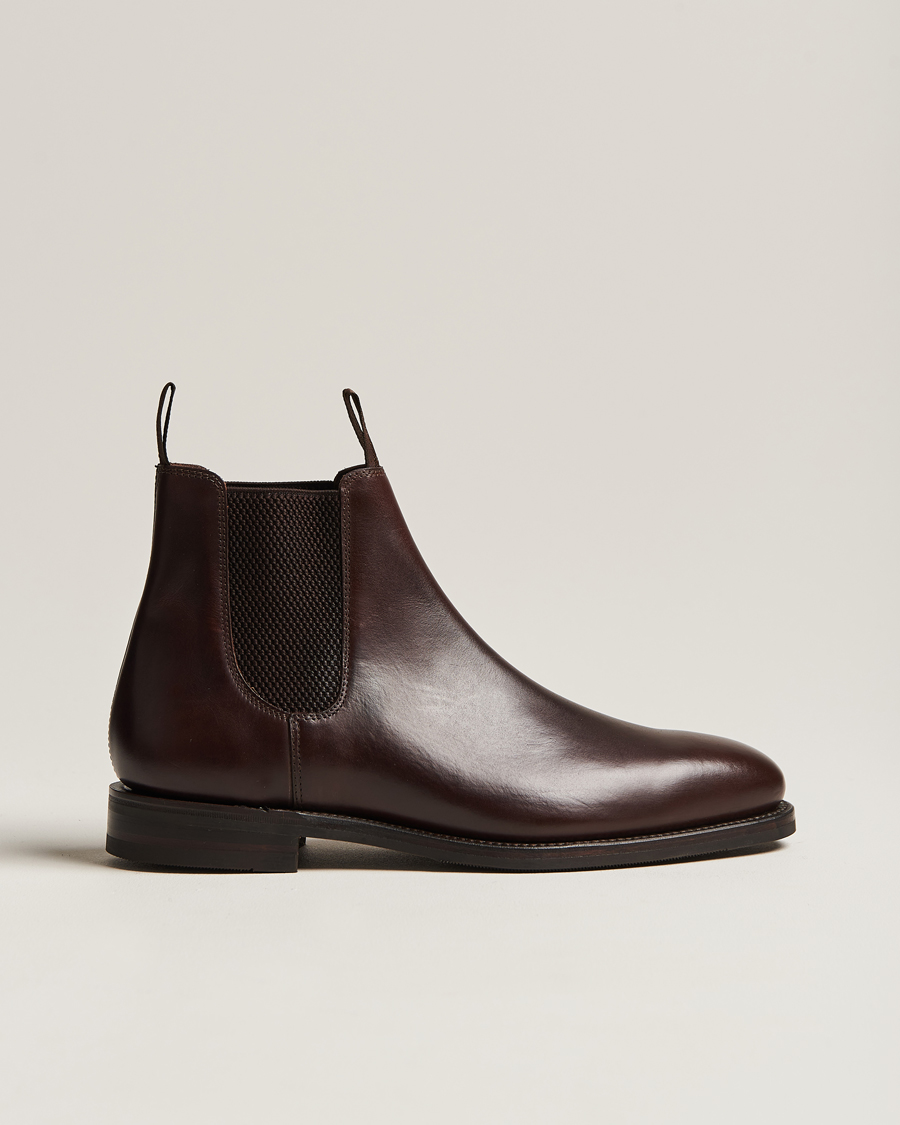 Herre |  | Loake 1880 | Emsworth Chelsea Boot Dark Brown Leather