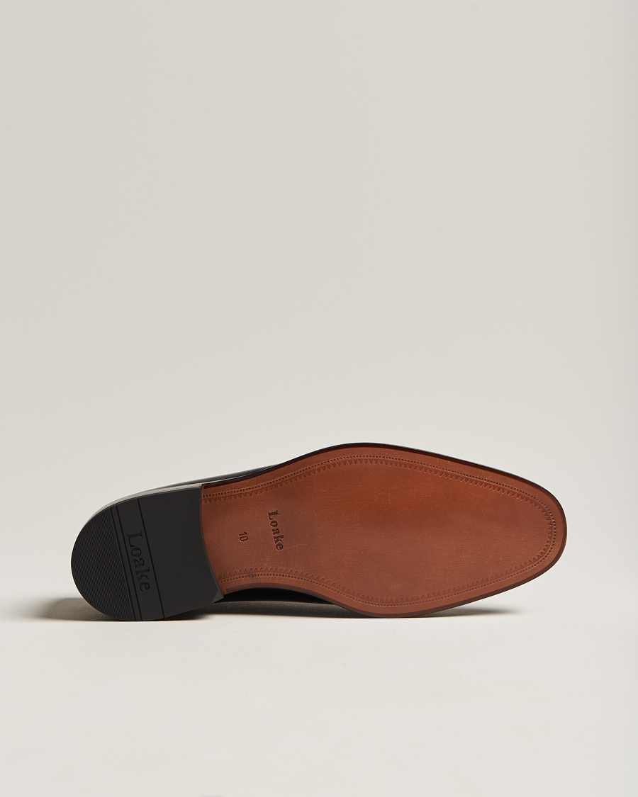 Herre | Lakksko | Loake Shoemakers | Regal Patent Wholecut Black
