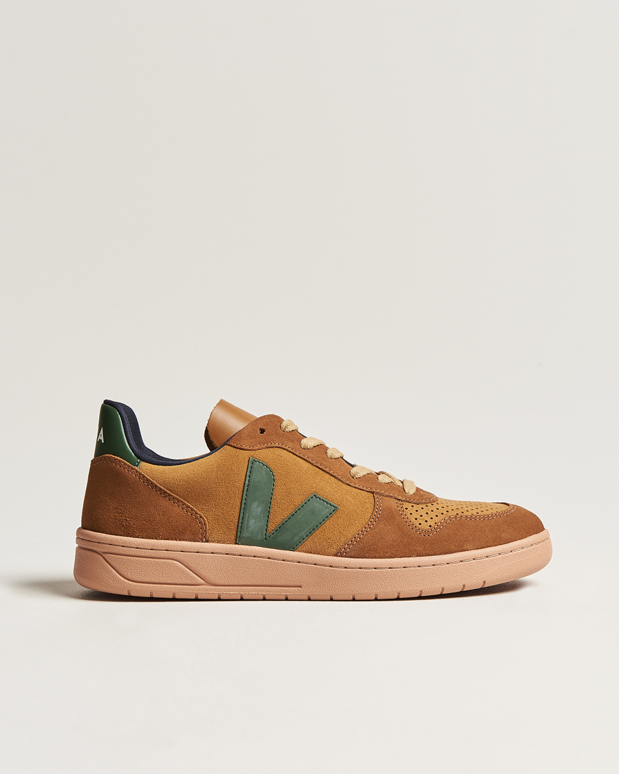 Herre | | Veja | V-10 Suede Sneaker Camel Cyprus/Multico