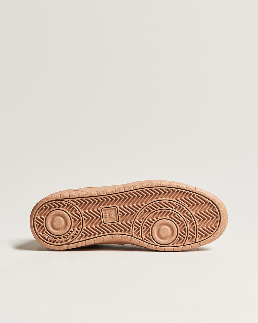 Herre | Veja V-10 Suede Sneaker Camel Cyprus/Multico | Veja | V-10 Suede Sneaker Camel Cyprus/Multico