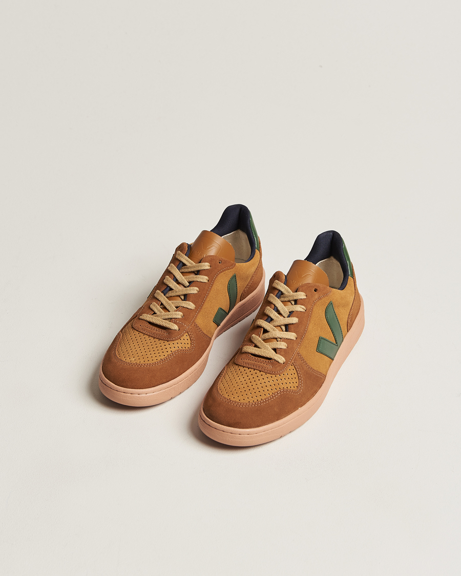 Herre | | Veja | V-10 Suede Sneaker Camel Cyprus/Multico