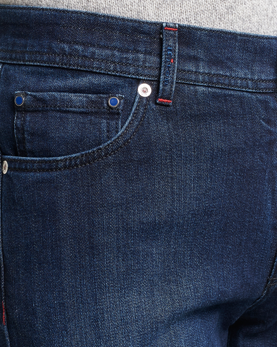 Herre | Jeans | Kiton | Slim Fit Stretch Jeans Medium Blue Wash