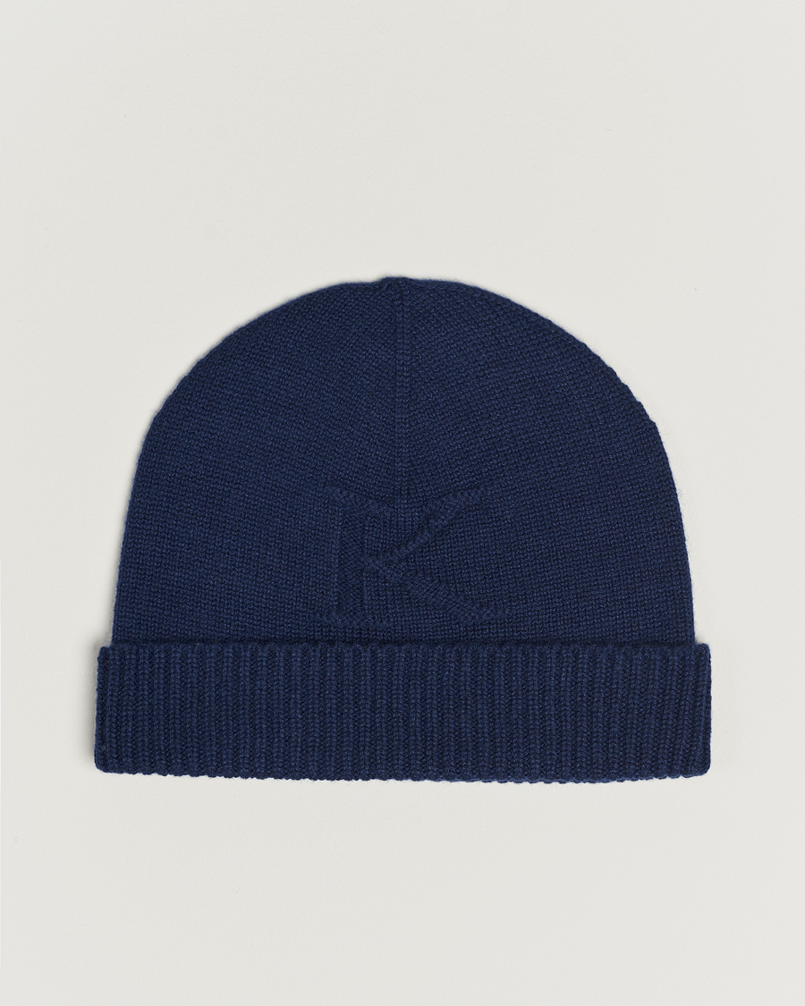 Herre | Kiton Cashmere Beanie Navy | Kiton | Cashmere Beanie Navy