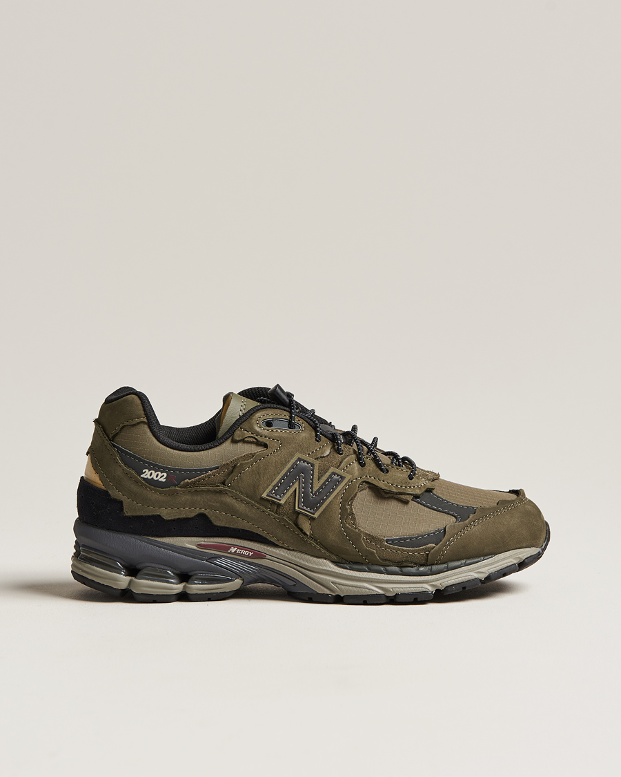 Herre | New Balance 2002R Protection Pack Sneakers Dark Moss | New Balance | 2002R Protection Pack Sneakers Dark Moss
