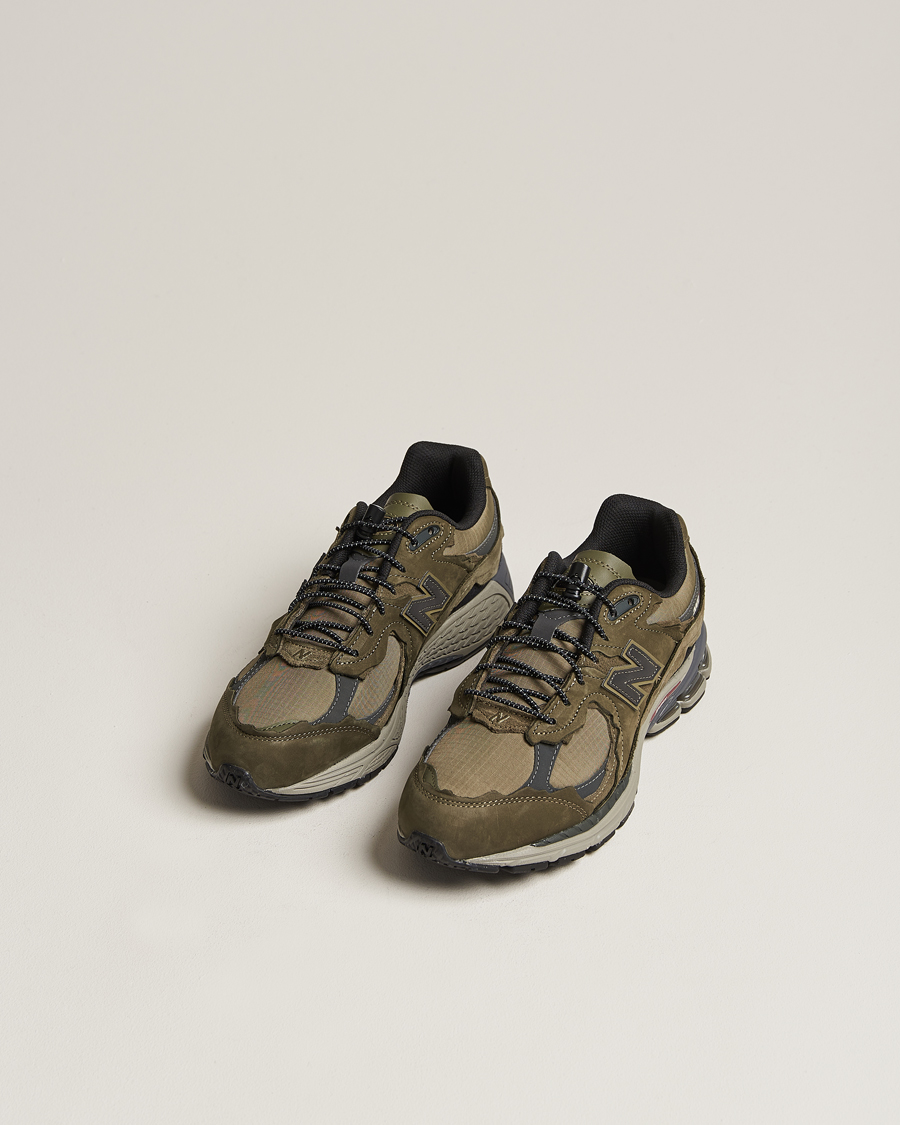Herre | New Balance 2002R Protection Pack Sneakers Dark Moss | New Balance | 2002R Protection Pack Sneakers Dark Moss