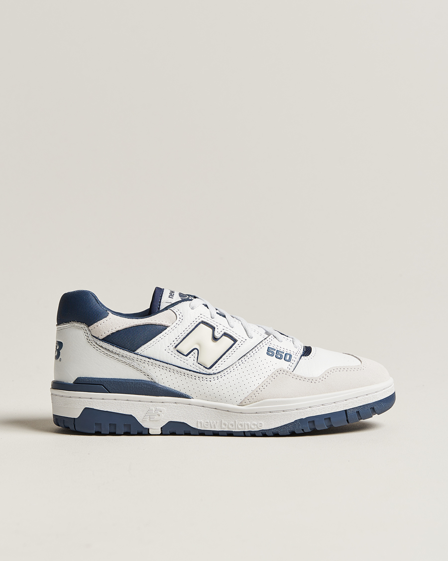 Herre | Hvite sneakers | New Balance | 550 Sneakers White/Blue