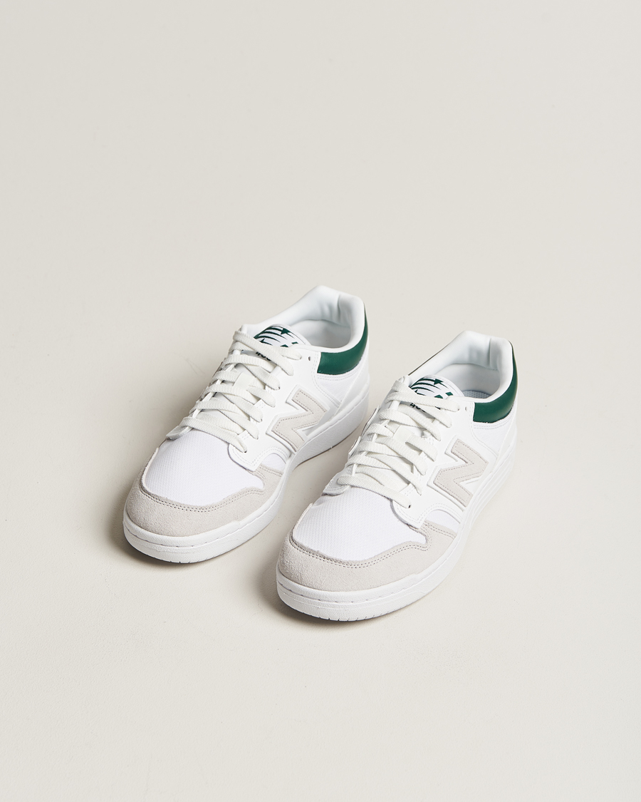 Herre | New Balance 480 Sneakers White/Green | New Balance | 480 Sneakers White/Green