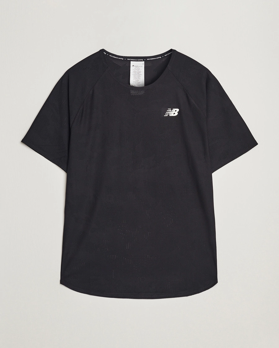 Herre |  | New Balance Running | Q Speed Jacquard T-Shirt Black