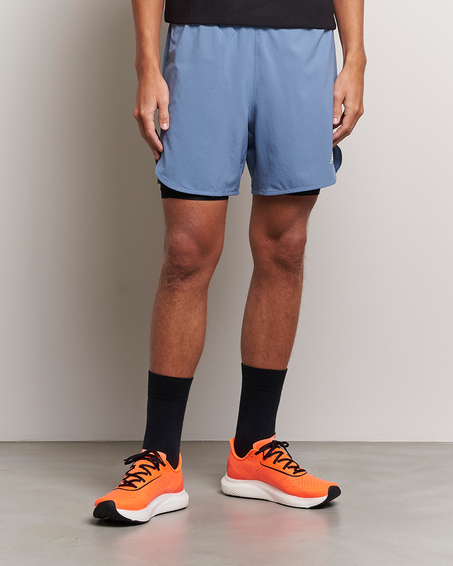 Herre | Shorts | New Balance | Running Q Speed 2 in 1 Shorts Mercury Blue