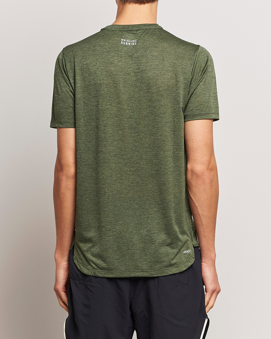 Herre | T-Shirts | New Balance | Running Impact Run T-Shirt Kombu Heather