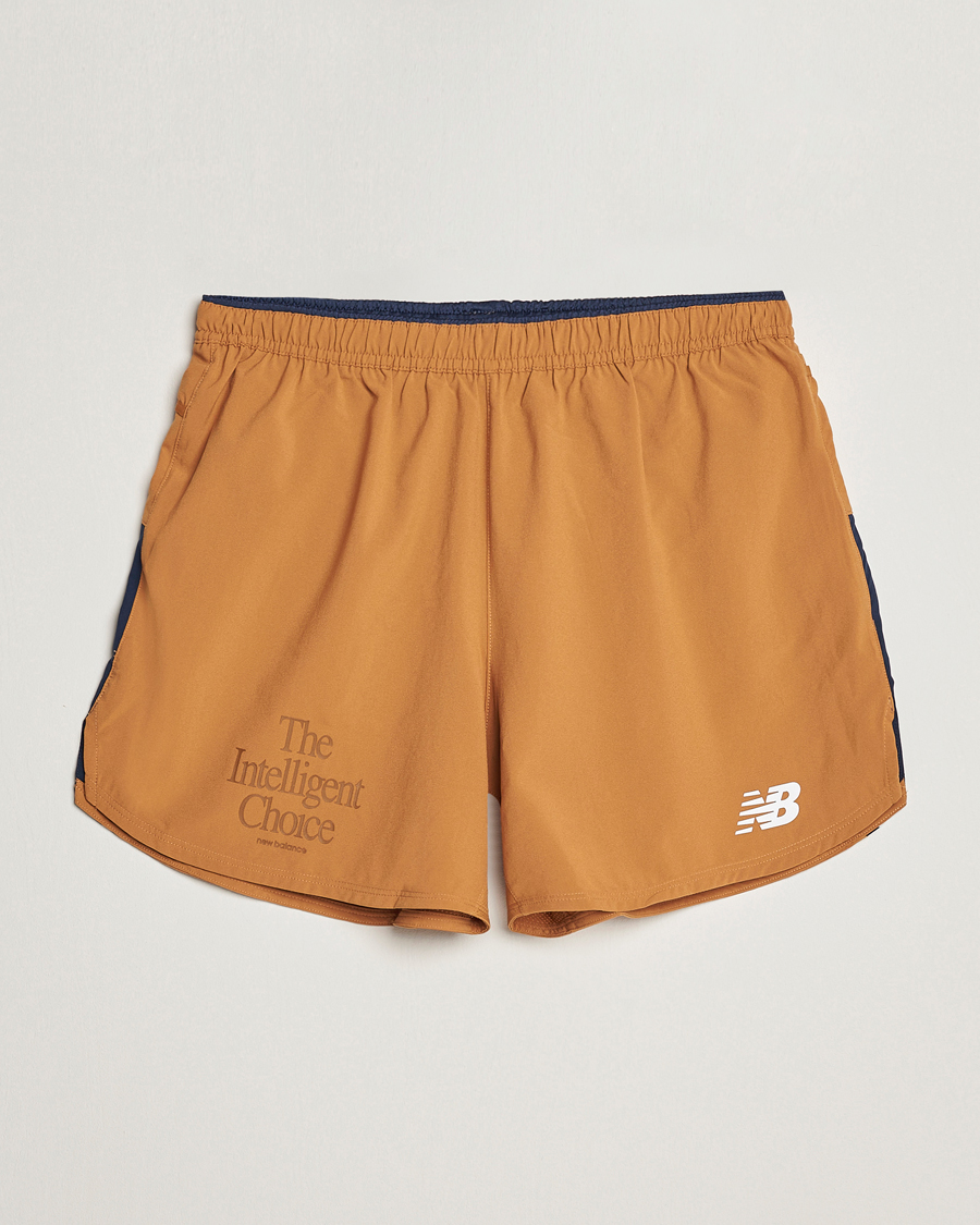Herre | Shorts | New Balance Running | Impact Run 5 Inch Shorts Tobacco