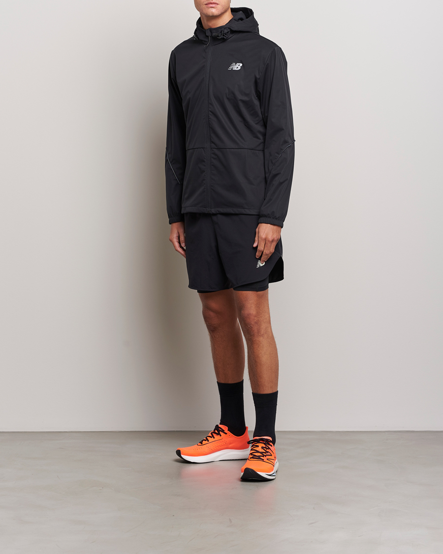 Herre | Jakker | New Balance Running | Impact Run Water Defy Jacket Black