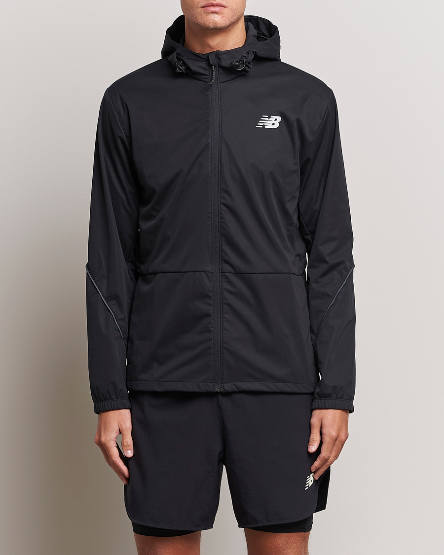 Herre | New Balance Running | New Balance Running | Impact Run Water Defy Jacket Black