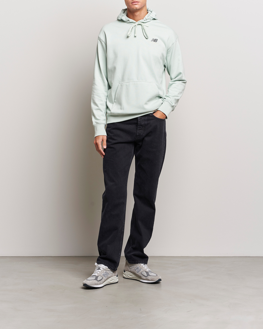 Herre | Gensere | New Balance | Essentials Hoodie Sage