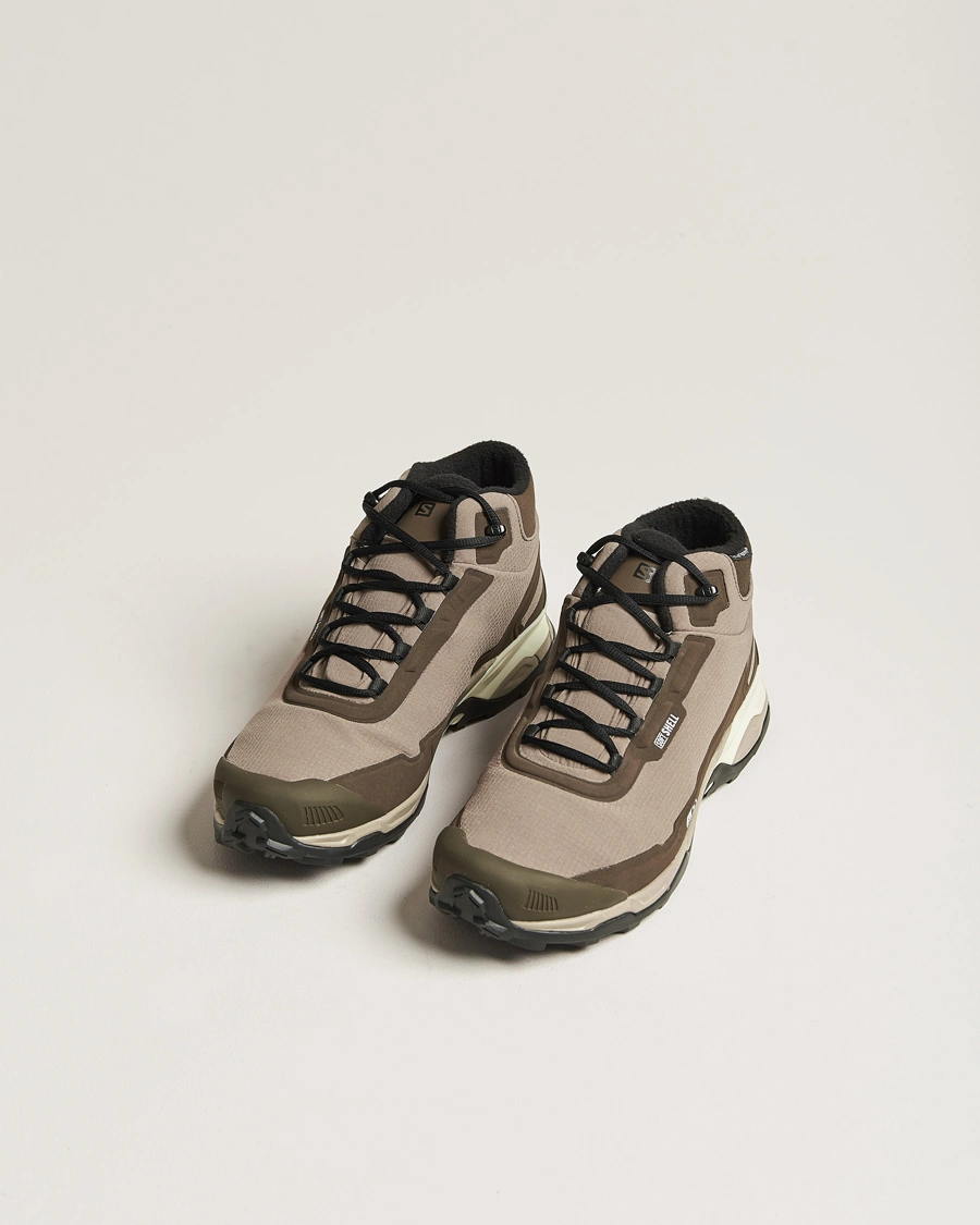 Herre | Fjellstøvler | Salomon | Shelter CSWP Boots Falcon/Vintage Khaki
