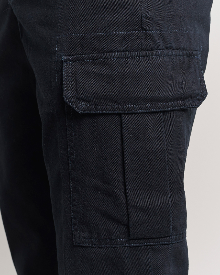 Herre | Bukser | Incotex | Slim Fit Cargo Pants Navy