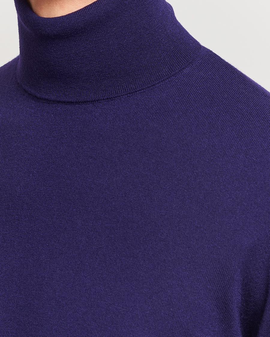 Herre | Gensere | Ralph Lauren Purple Label | Cashmere Jersey Rollneck Purple