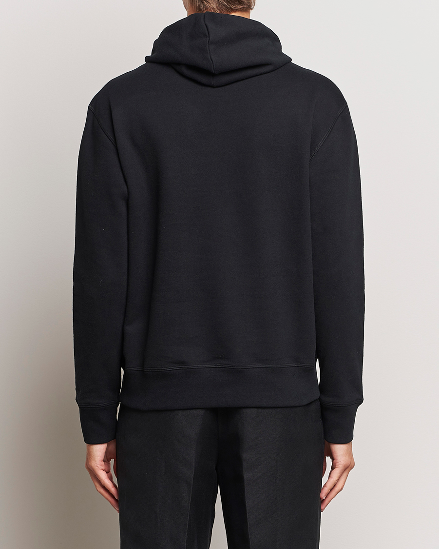 Herre | Gensere | Ralph Lauren Purple Label | Luxury Fleece Bear Hoodie Black