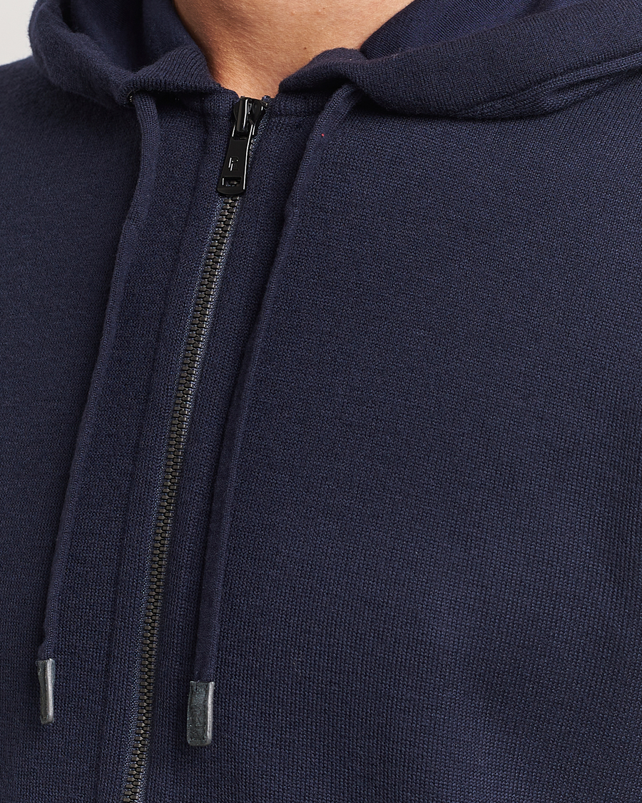 Herre | Gensere | Ralph Lauren Purple Label | Luxury Fleece Full Zip Sweater Navy