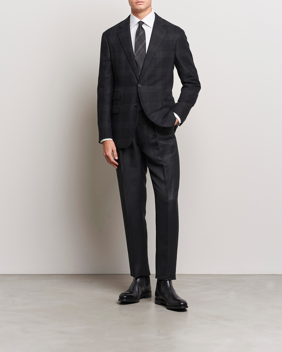 Herre | Dressjakker | Ralph Lauren Purple Label | Breasted Sportscoat Black