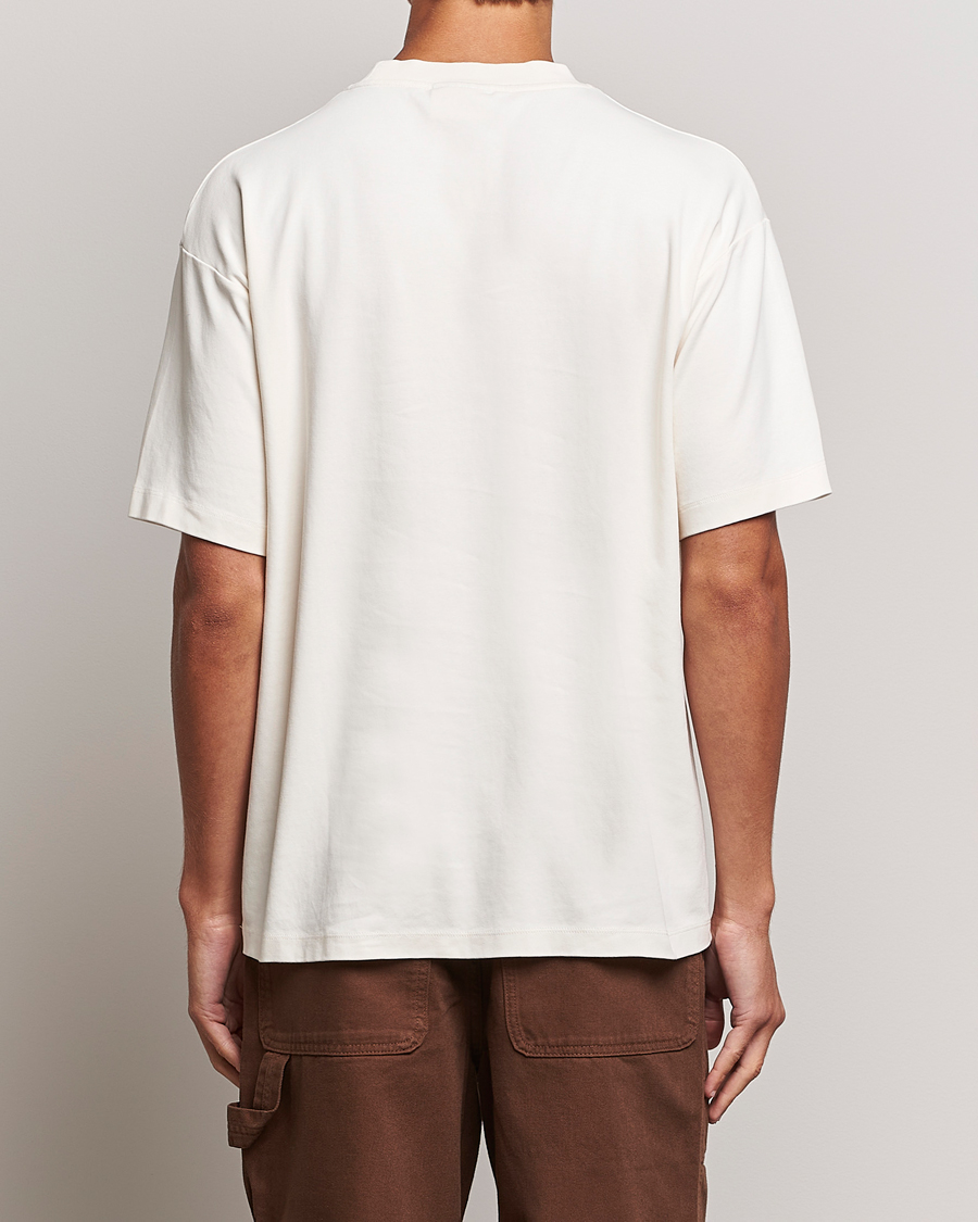 Herre | T-Shirts | Drôle de Monsieur | Voyage T-Shirt Cream