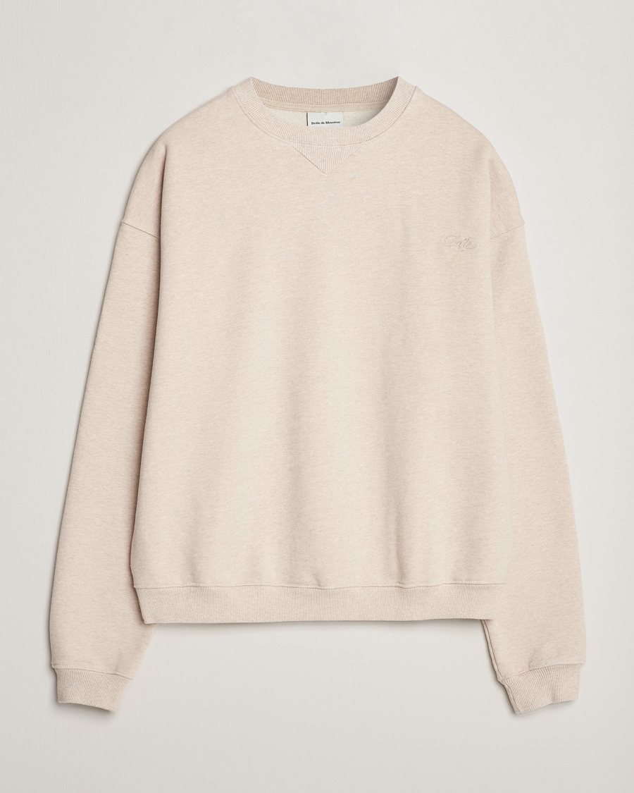 Herre | Gensere | Drôle de Monsieur | Signature Sweatshirt Beige