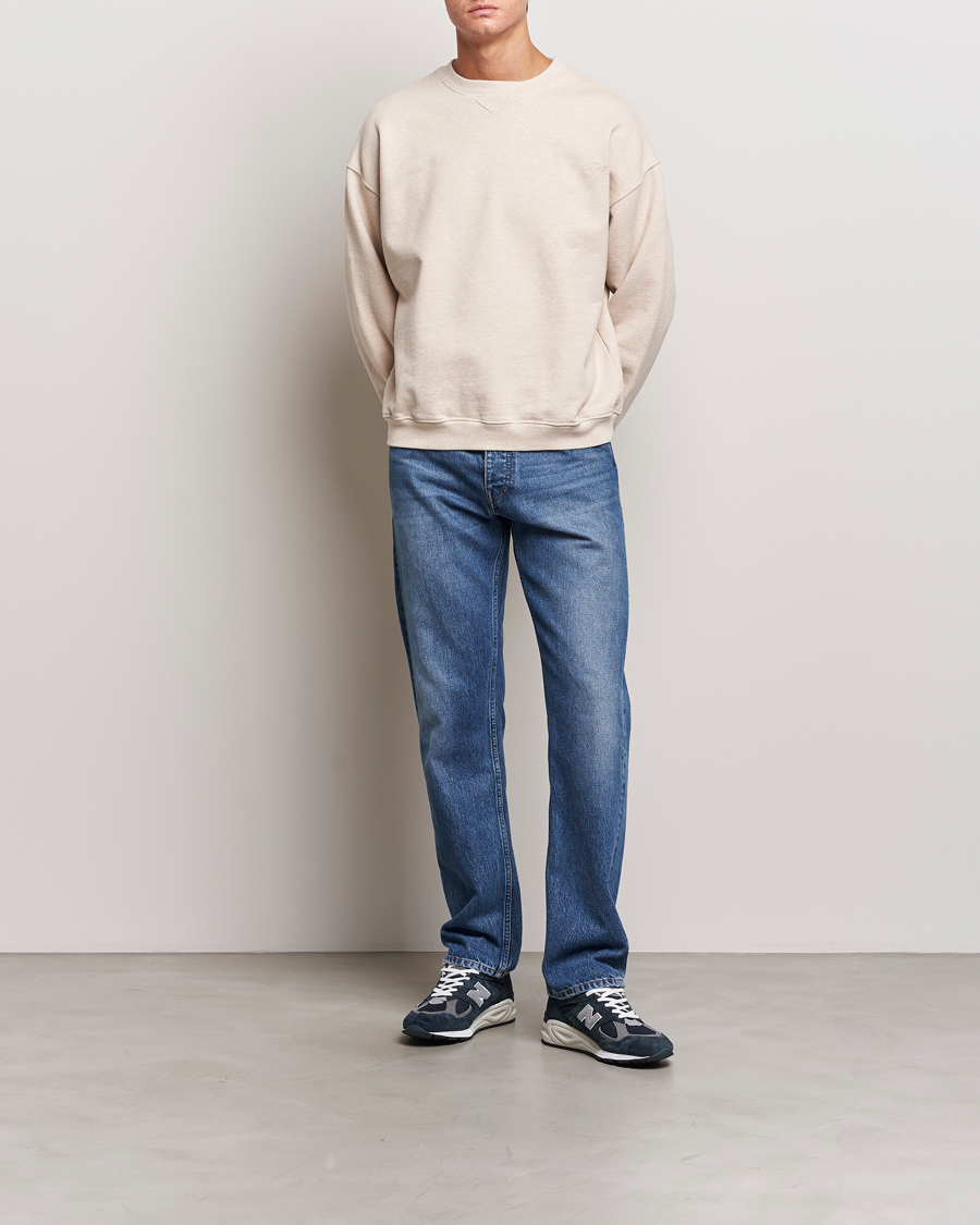 Herre | Gensere | Drôle de Monsieur | Signature Sweatshirt Beige