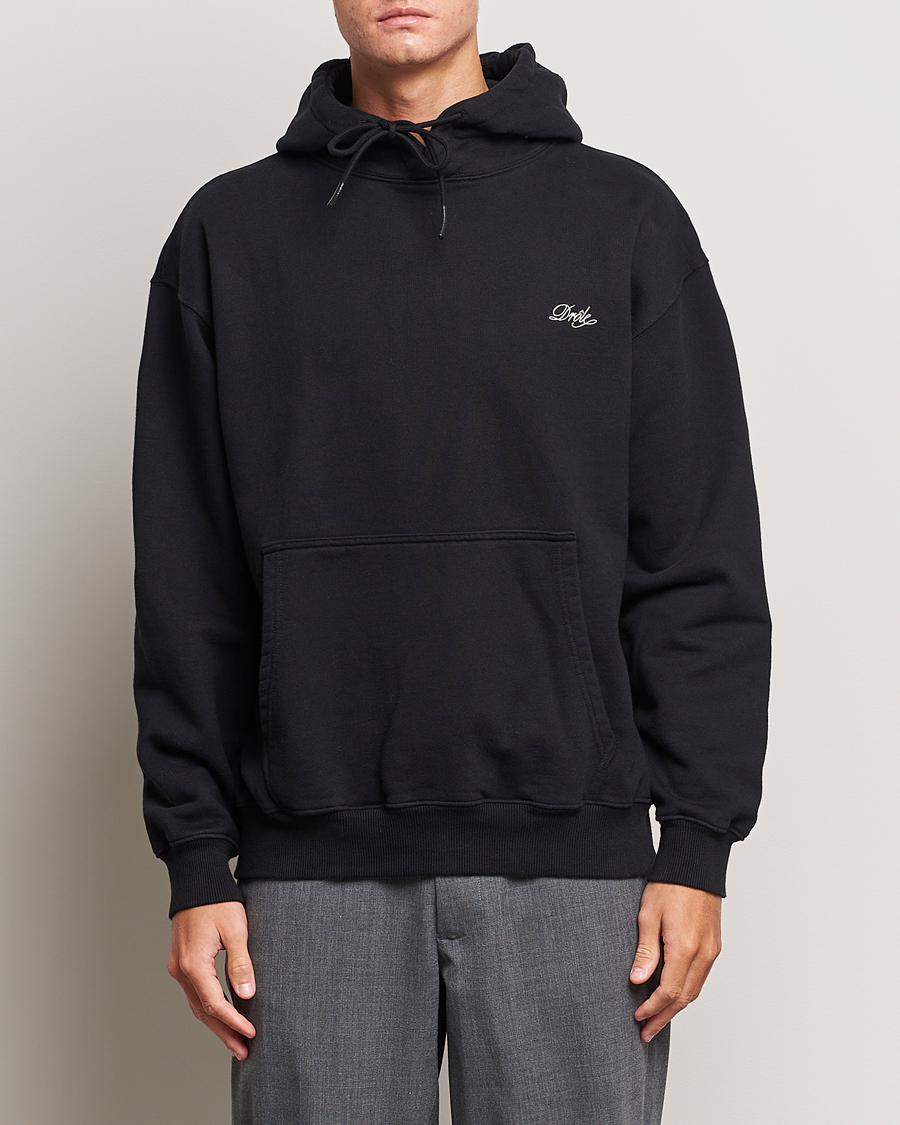 Herre | Klær | Drôle de Monsieur | Signature Hoodie Black