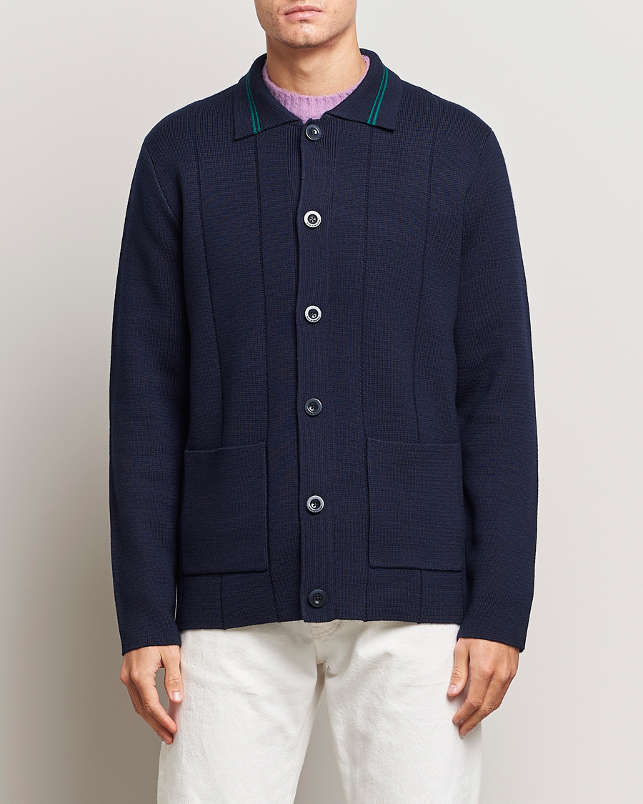 Herre |  | Drôle de Monsieur | Cardigan Jacket Navy