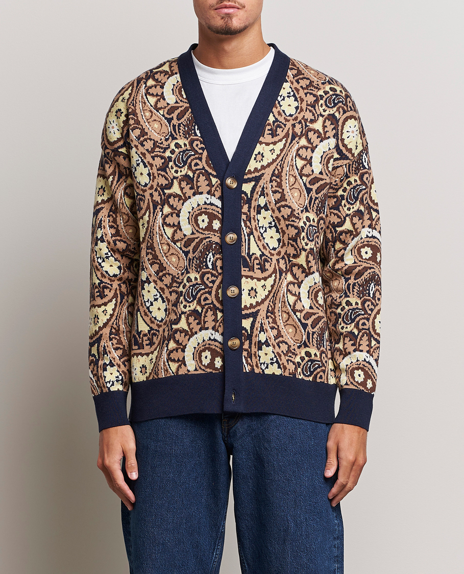 Herre |  | Drôle de Monsieur | Le Cardigan Paisley Navy