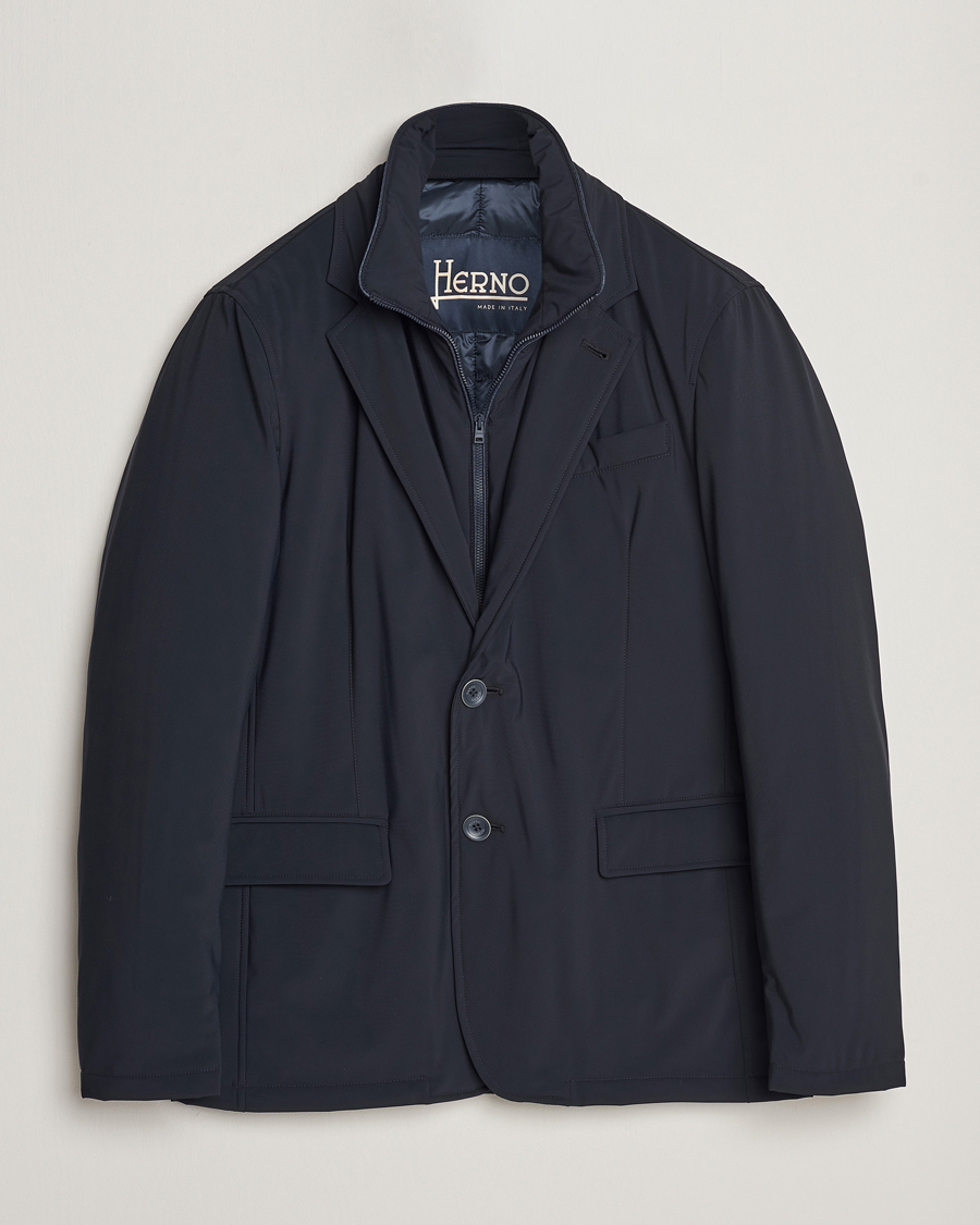Herre | Jakker | Herno | Nylon City Blazer Navy
