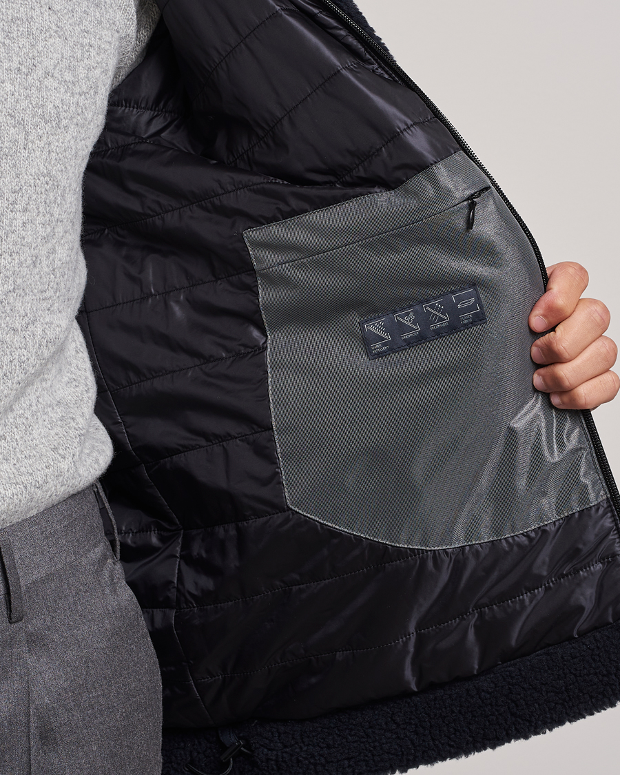 Herre | Jakker | Herno | Laminar Fleece Jacket Navy
