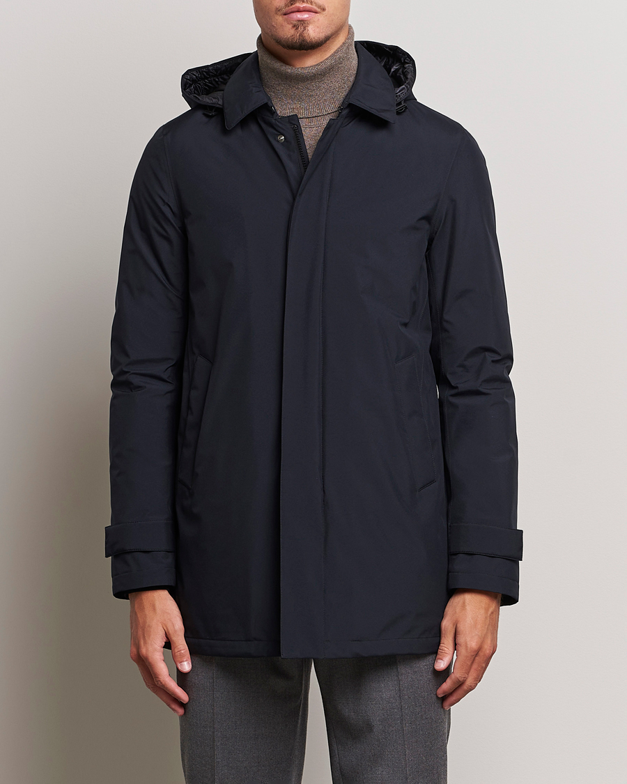 Herre | Italian Department | Herno | Laminar Goretex Down Coat Navy