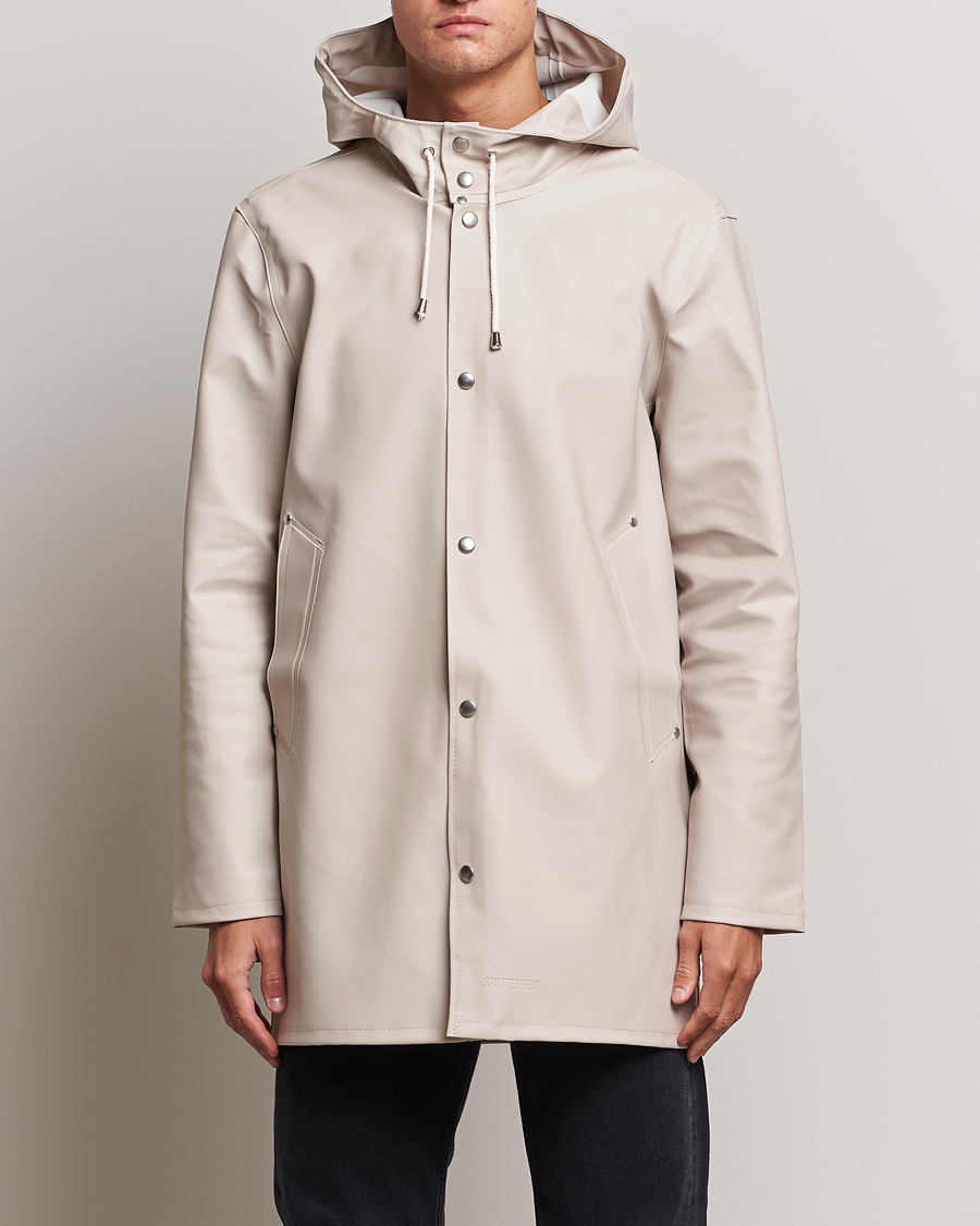 Herre | Vårjakker | Stutterheim | Stockholm Raincoat Light Sand