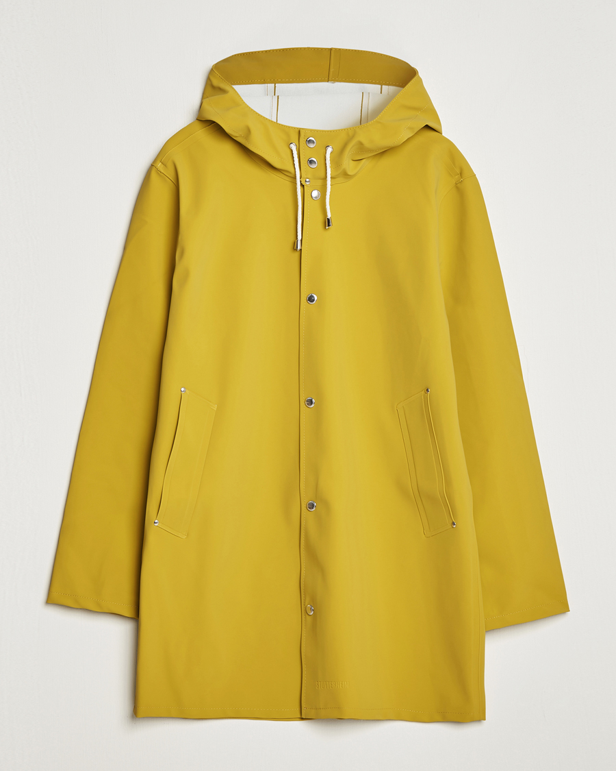 Herre | Jakker | Stutterheim | Stockholm Raincoat Suede Gold