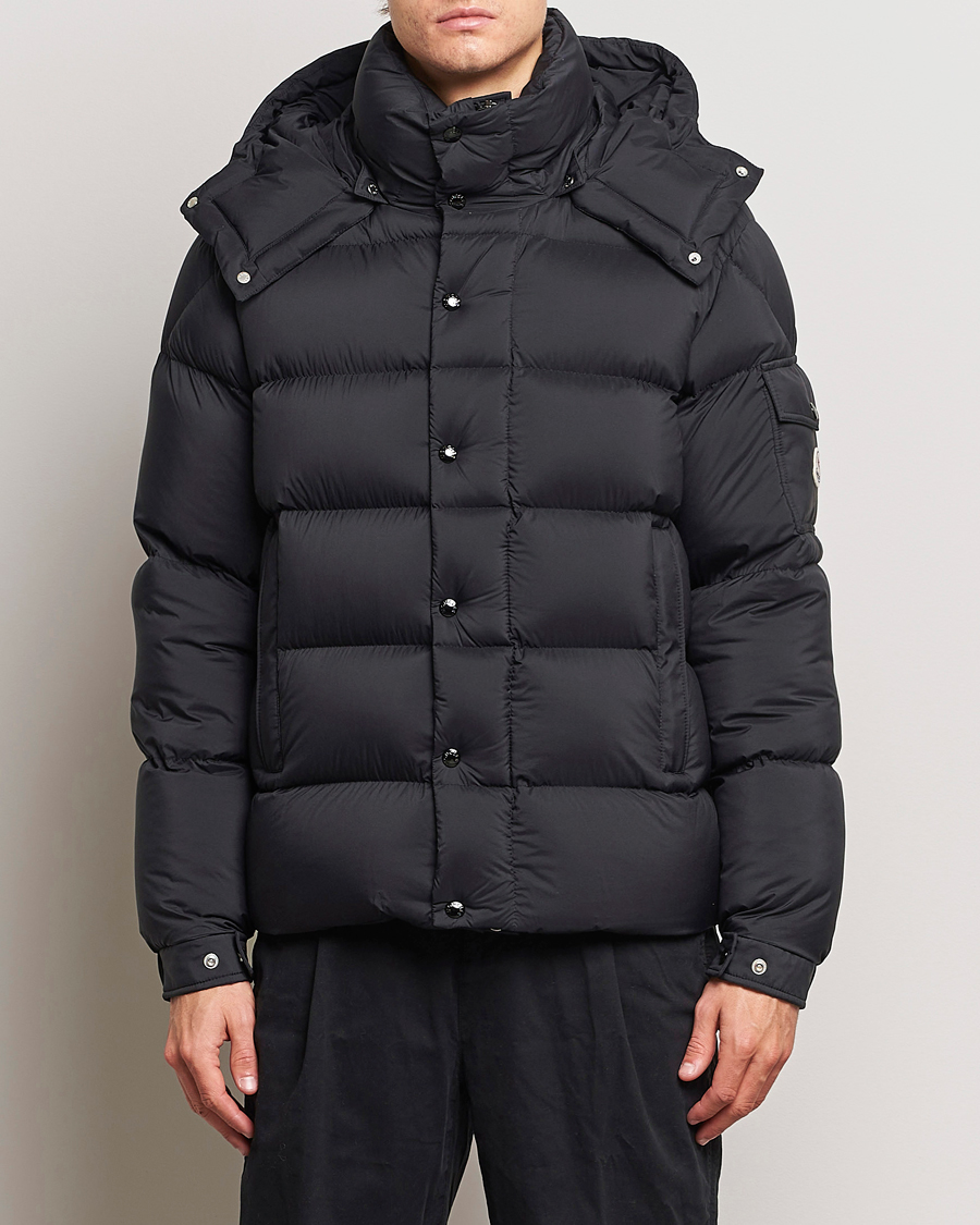 Herre | Jakker | Moncler | Vezere Hooded Down Jacket Black