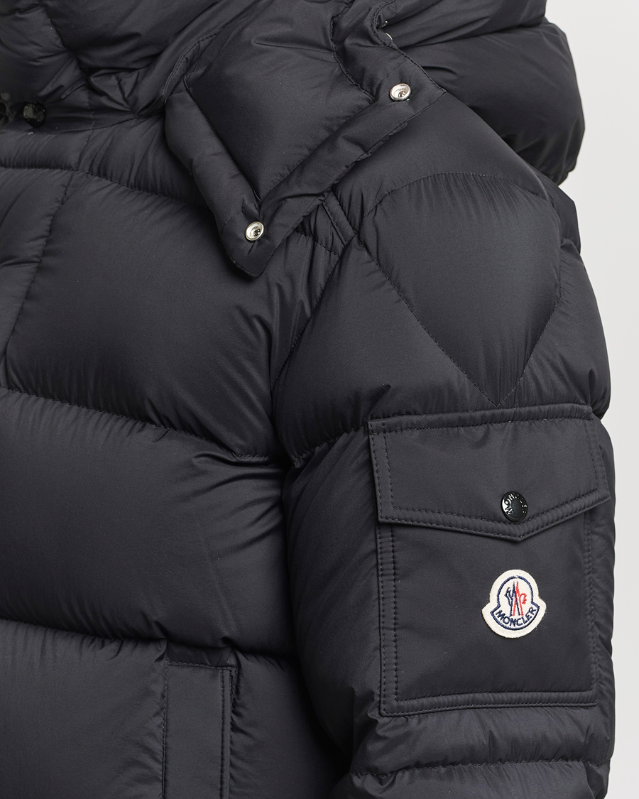 Herre | Jakker | Moncler | Vezere Hooded Down Jacket Black