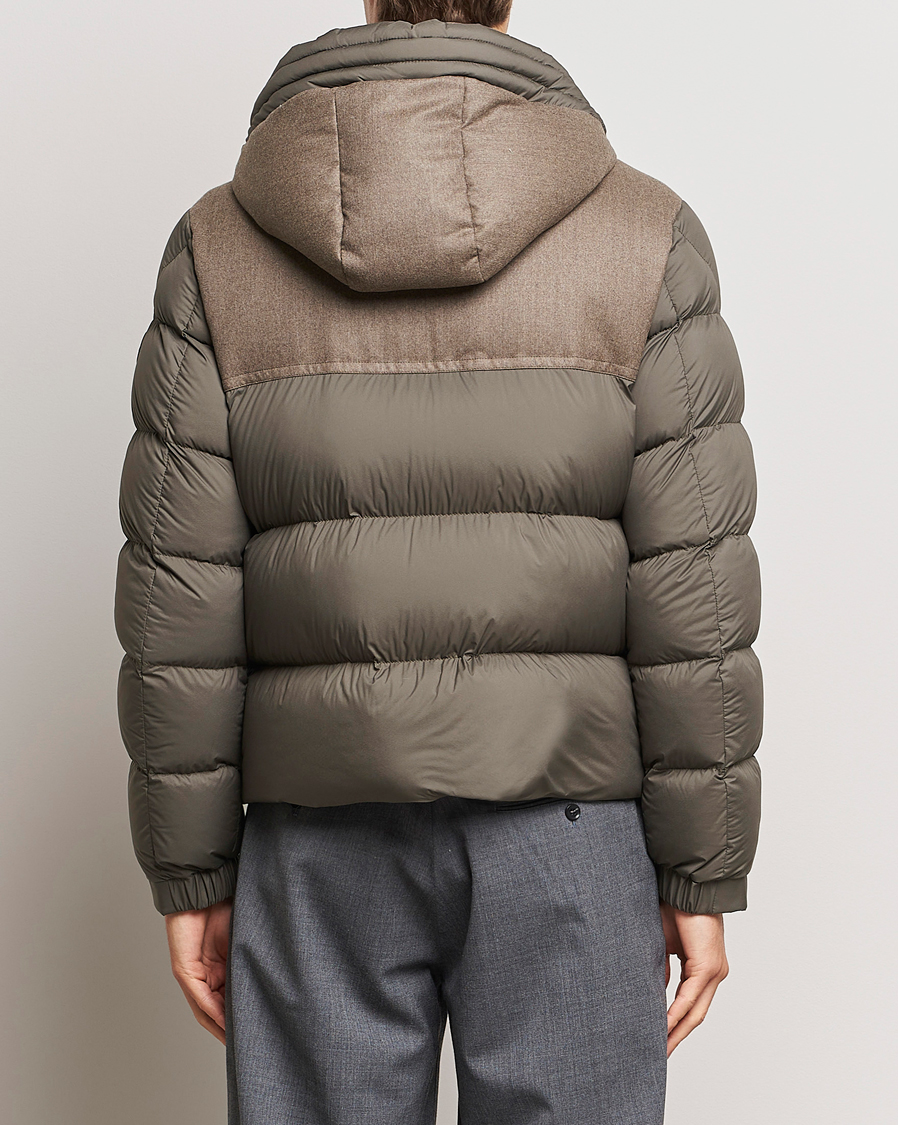 Herre | Jakker | Moncler | Mussala Short Down Parka Taupe