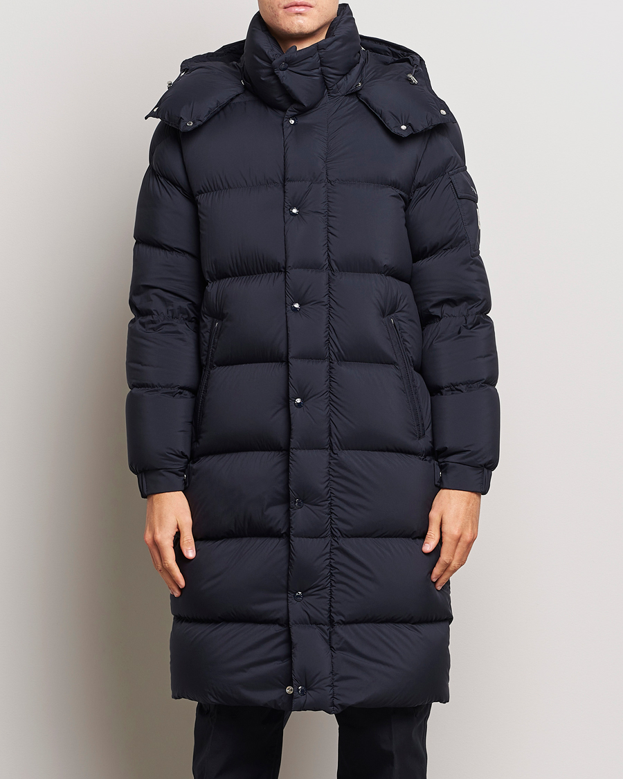 Herre | Jakker | Moncler | Hanoverian Long Down Parka Navy